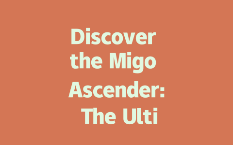 Discover the Migo Ascender: The Ultimate Stair-Climbing Robot Vacuum